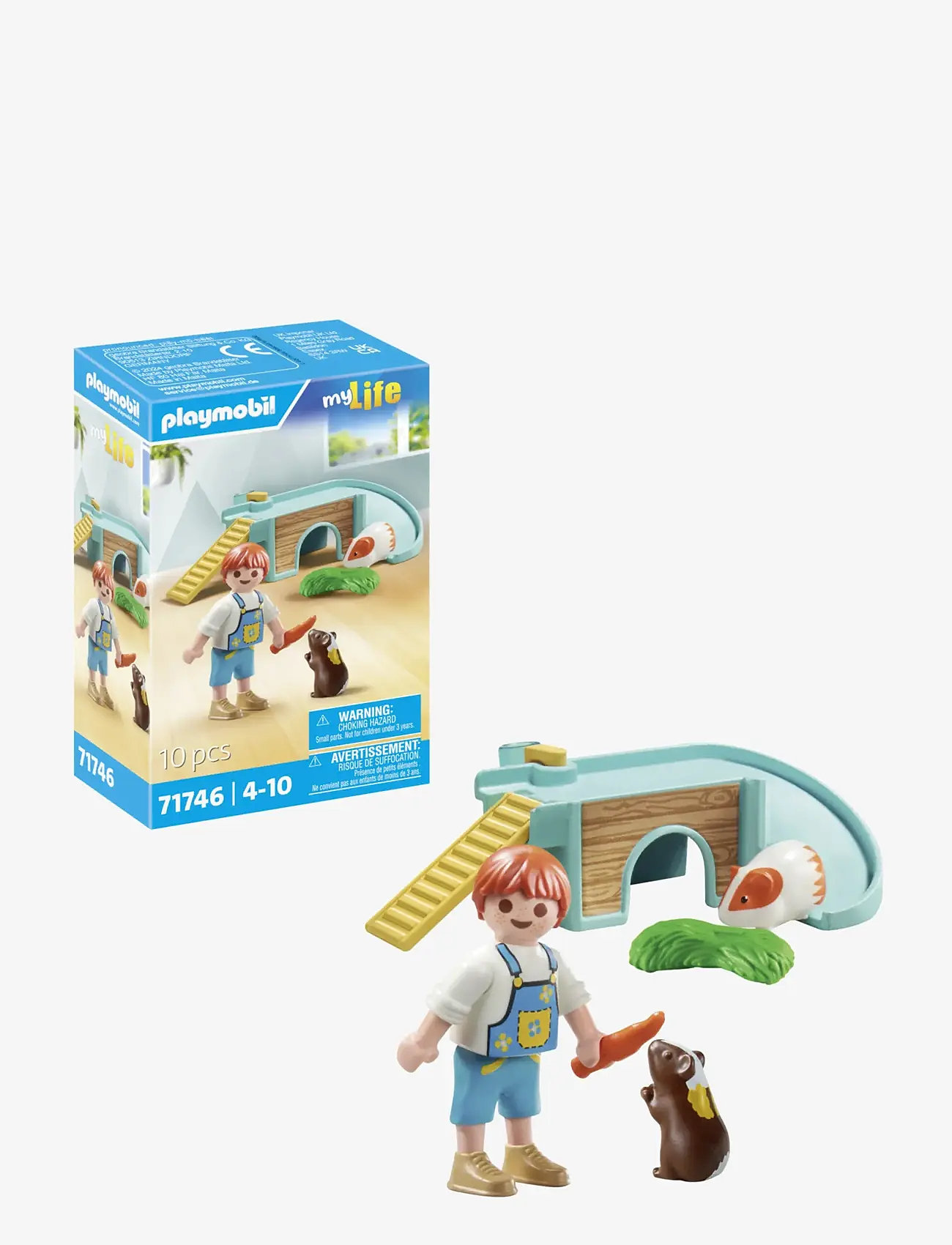 PLAYMOBIL - Guinea Pig House - playmobil my life - multicolored - 0