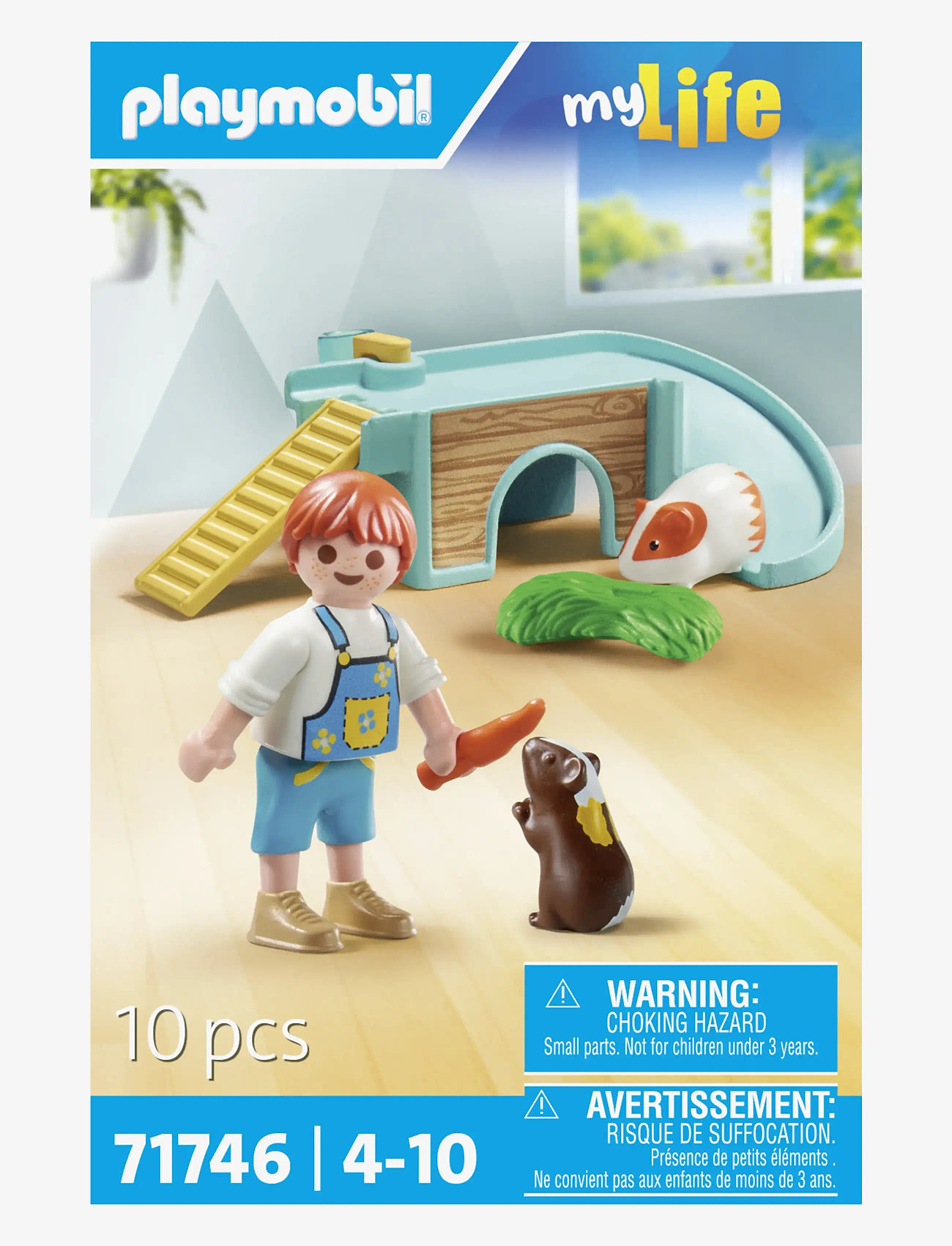 PLAYMOBIL - Guinea Pig House - playmobil my life - multicolored - 1