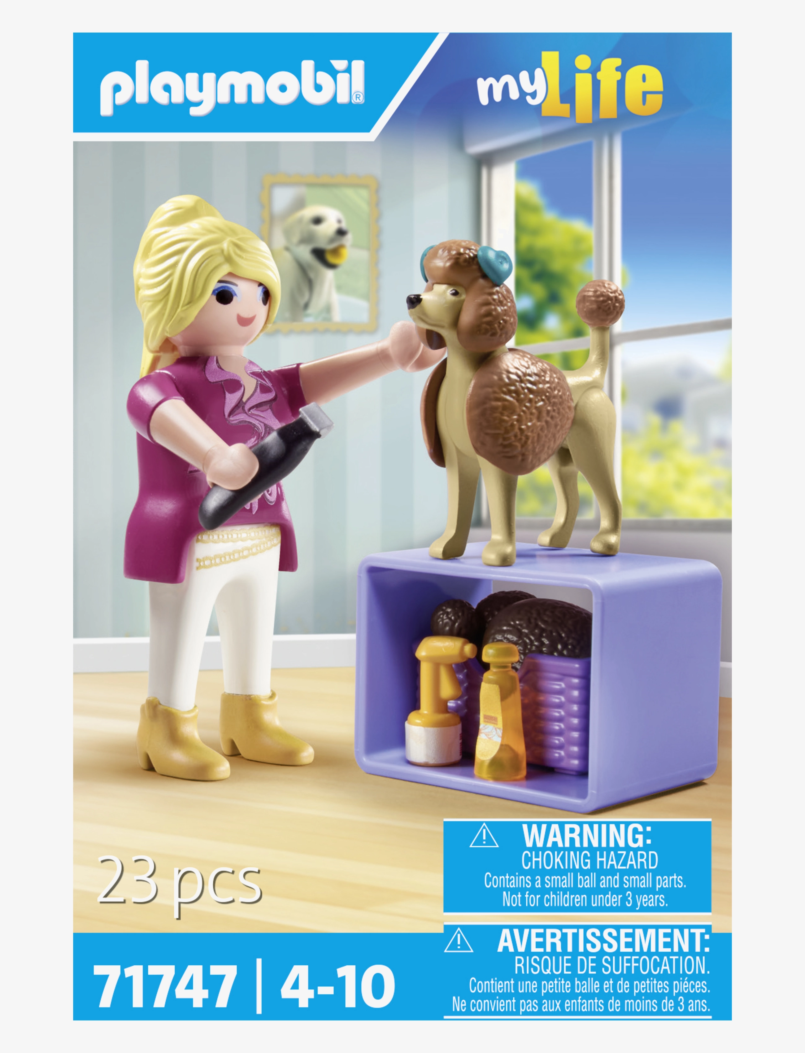 PLAYMOBIL Dog Groomer, Playmobil Legetøj, Multi/mønstret, Str: ONE SIZE