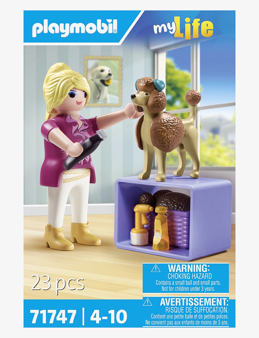PLAYMOBIL - Dog Groomer - playmobil legetøj - multicolored - 0