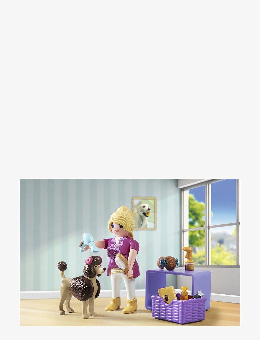 PLAYMOBIL - Dog Groomer - playmobil legetøj - multicolored - 4