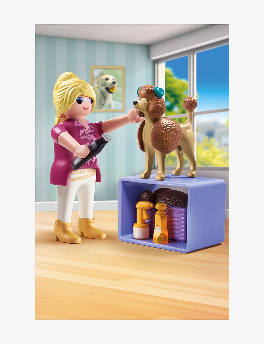 PLAYMOBIL - Dog Groomer - playmobil legetøj - multicolored - 5