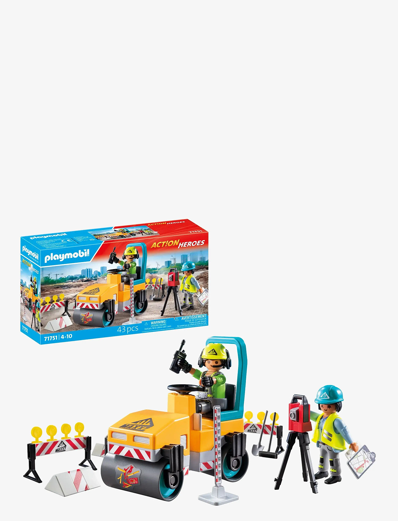 PLAYMOBIL - Road Construction - multicolored - 0