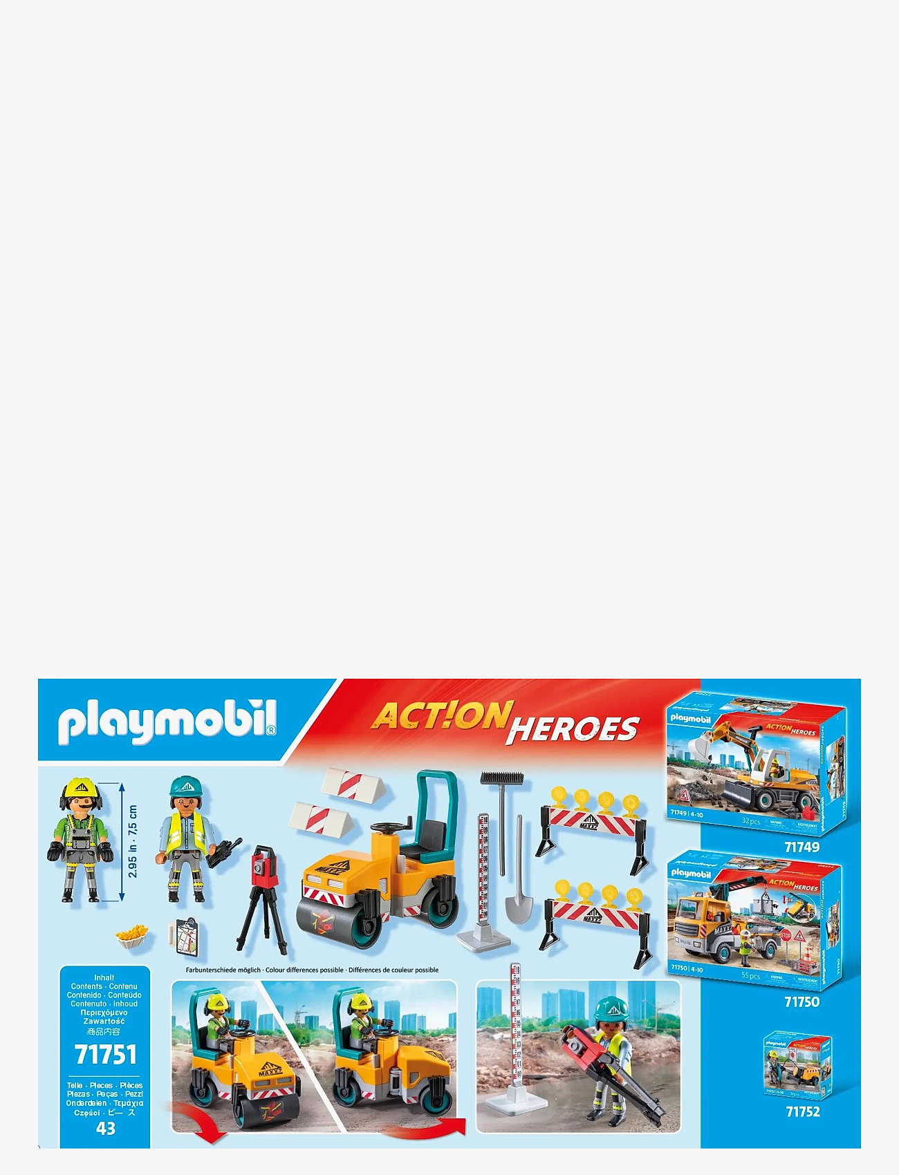 PLAYMOBIL - Road Construction - multicolored - 3