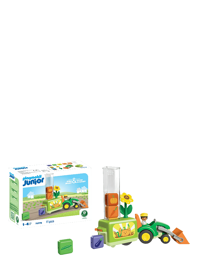 PLAYMOBIL - JUNIOR: Tractor with Load and - playmobil junior - multicolored - 2