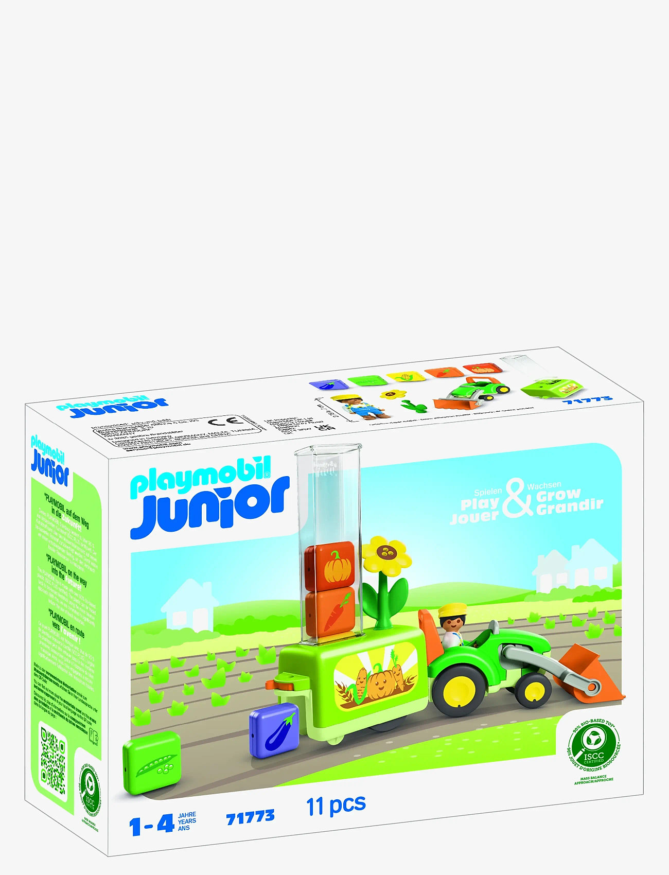PLAYMOBIL - JUNIOR: Tractor with Load and - playmobil junior - multicolored - 3