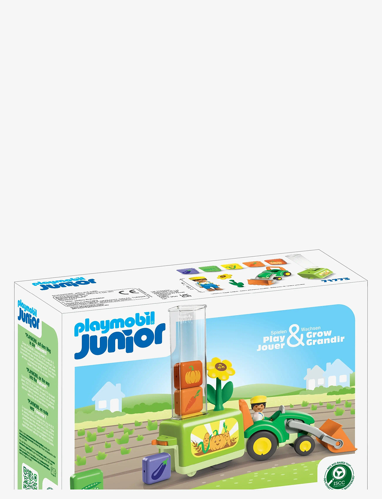 PLAYMOBIL - JUNIOR: Tractor with Load and - playmobil junior - multicolored - 4