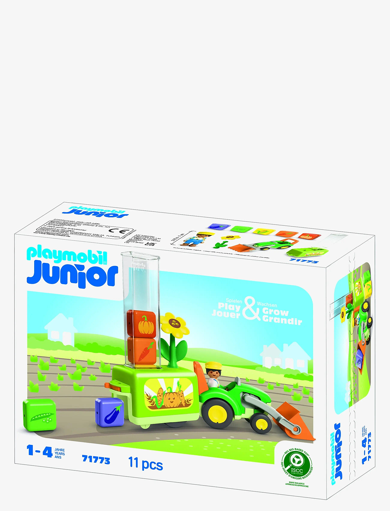 PLAYMOBIL - JUNIOR: Tractor with Load and - playmobil junior - multicolored - 5