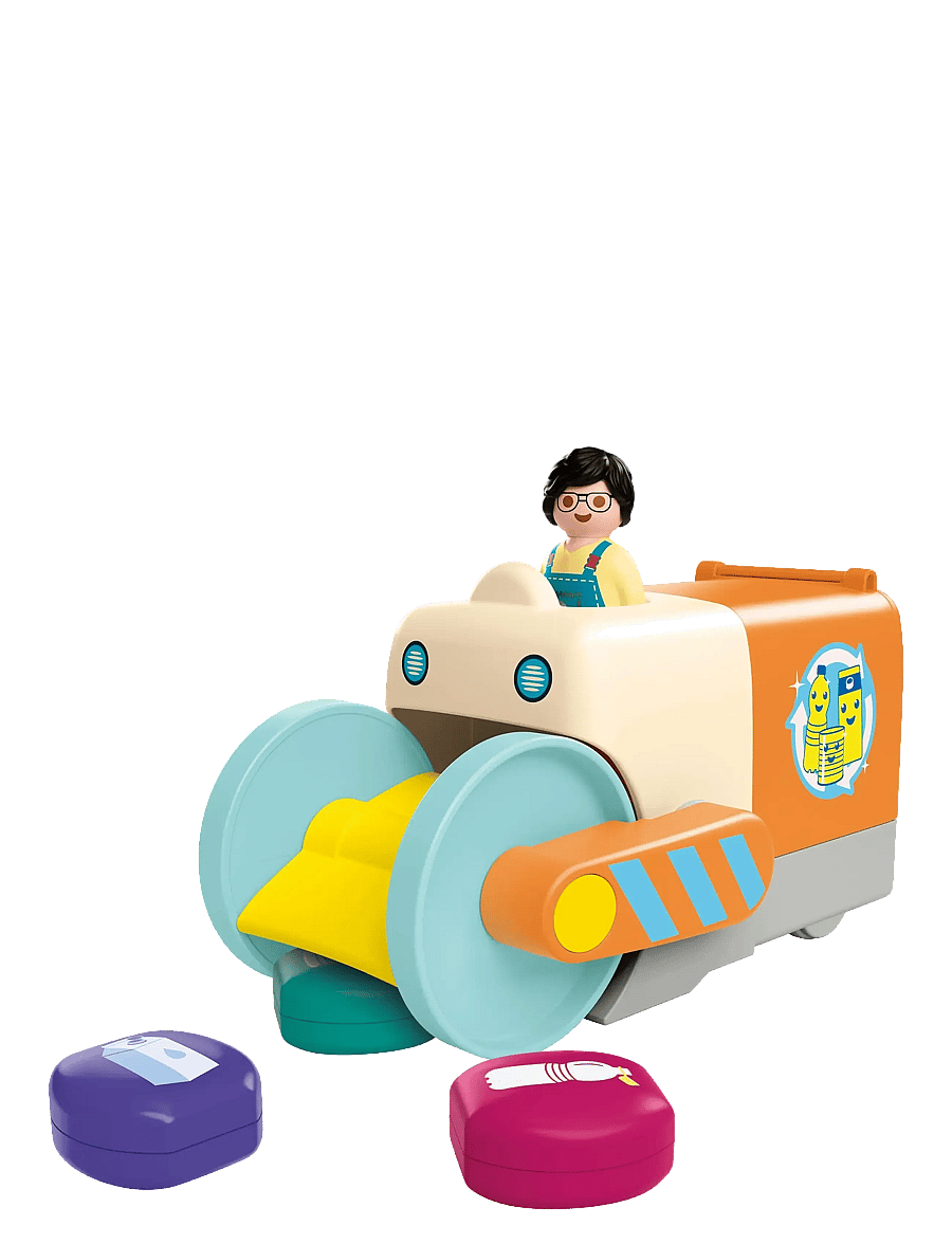 PLAYMOBIL - JUNIOR: Push and Grab Garbage - die niedrigsten preise - multicolored - 1