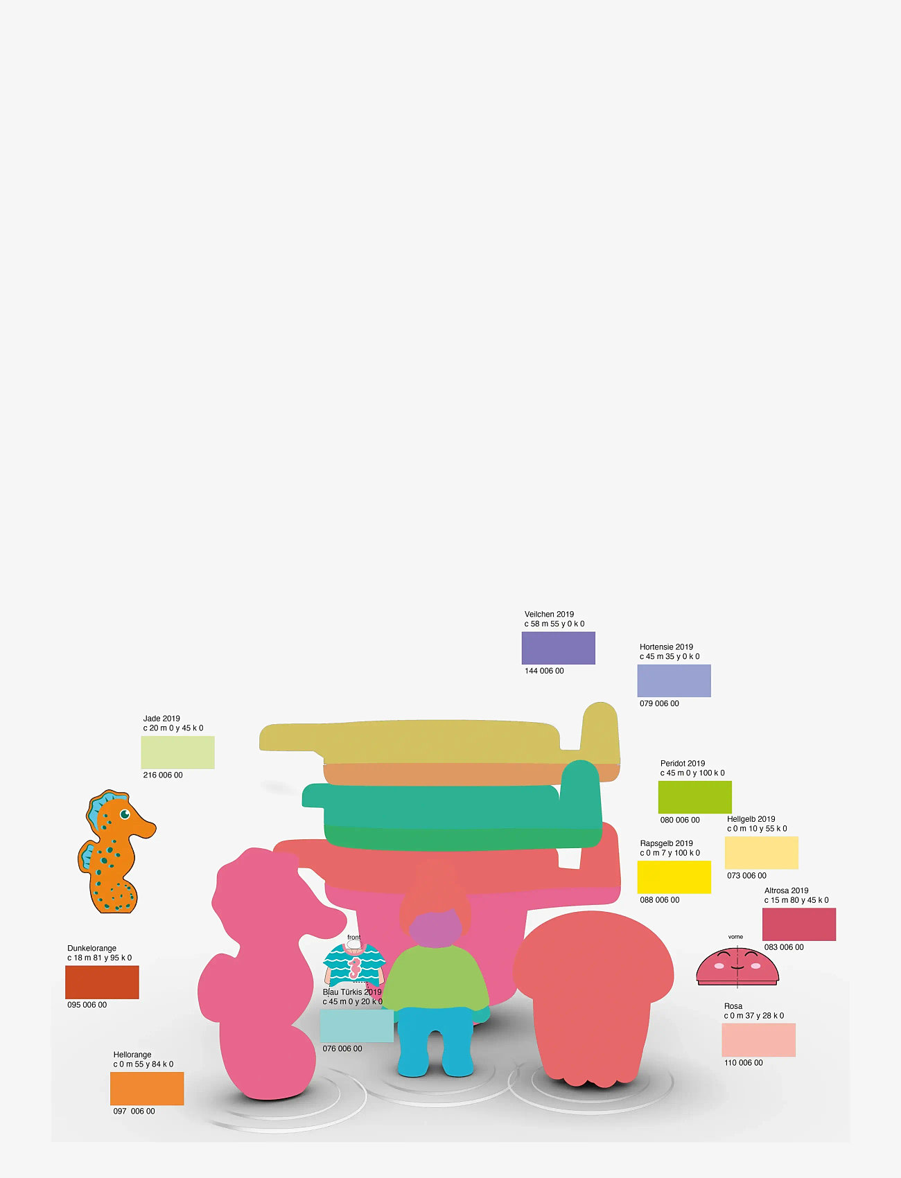 PLAYMOBIL - JUNIOR AQUA: Floating Cups wit - other water toys - multicolored - 2