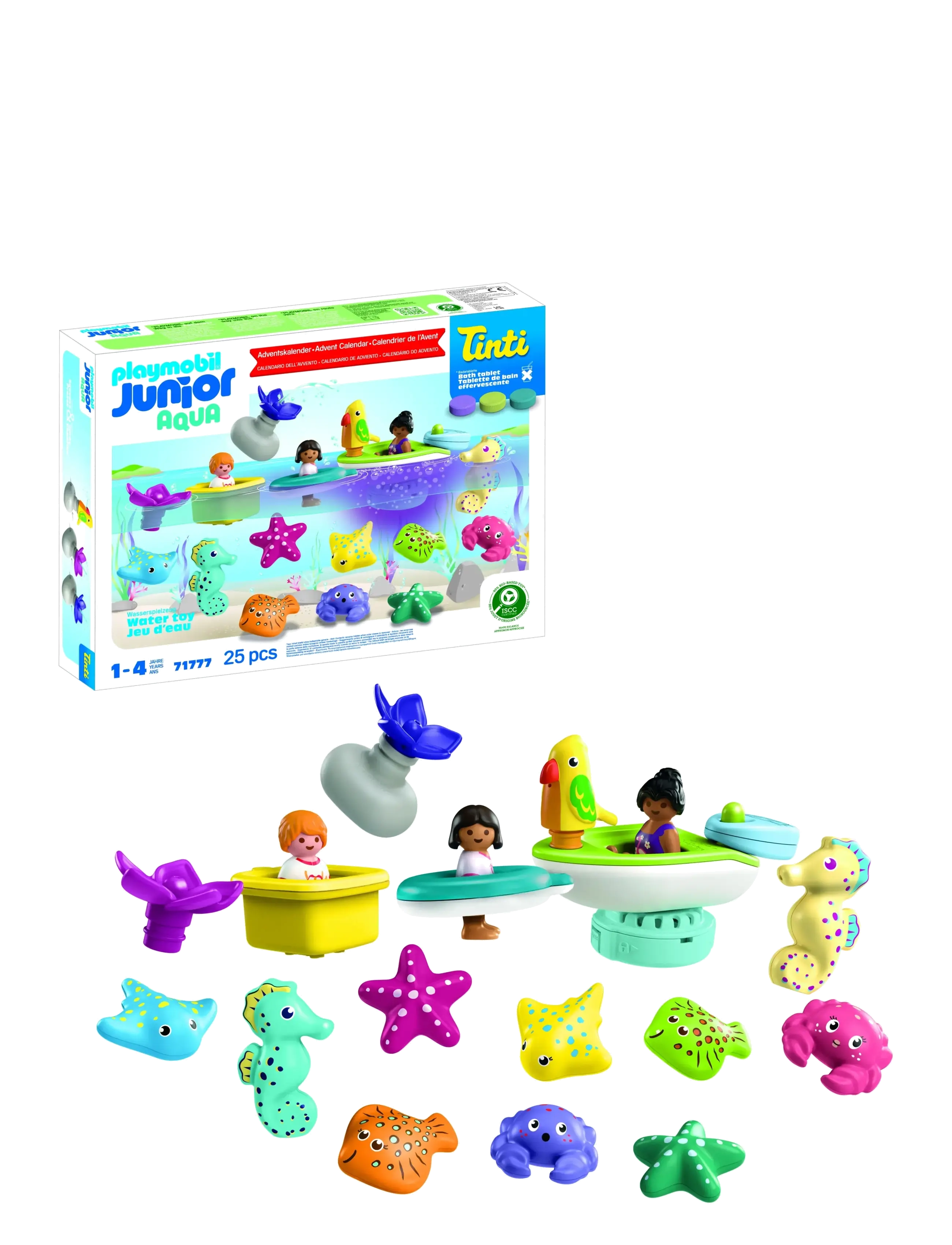 PLAYMOBIL JUNIOR & Tinti: Colourful Bath - Bad & Vattenleksaker - MULTICOLORED / multi