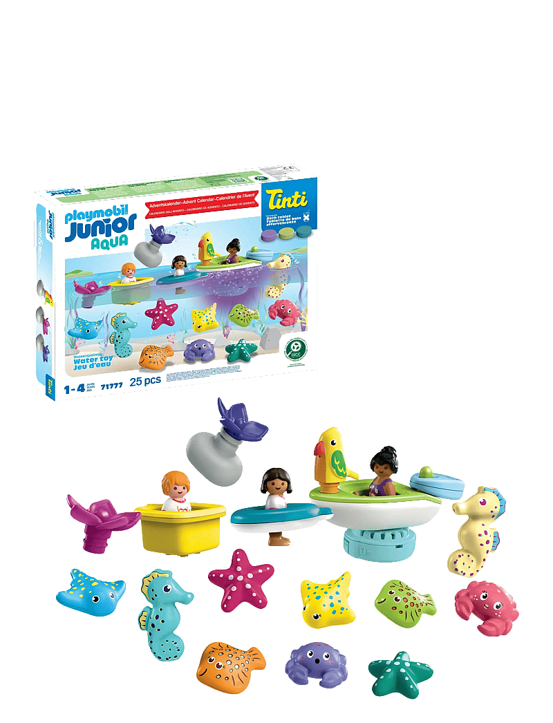 PLAYMOBIL - JUNIOR & Tinti: Colourful Bath - badelegetøj - multicolored - 2