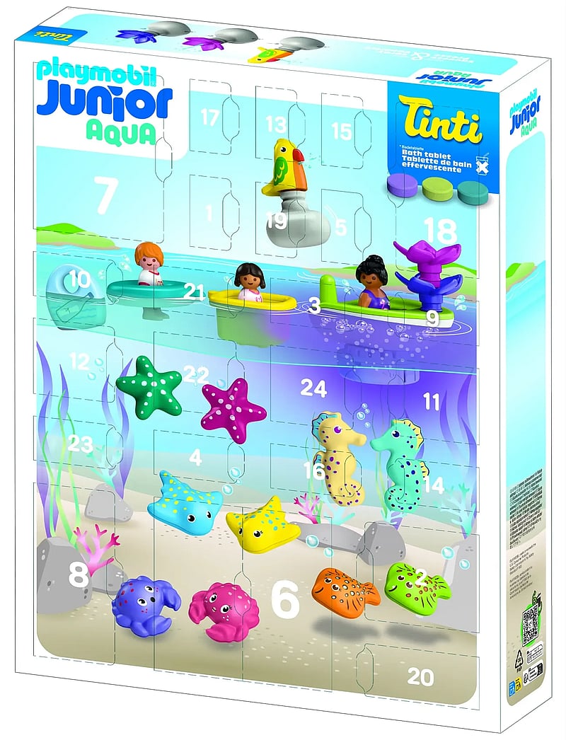 PLAYMOBIL - JUNIOR & Tinti: Colourful Bath - badelegetøj - multicolored - 0