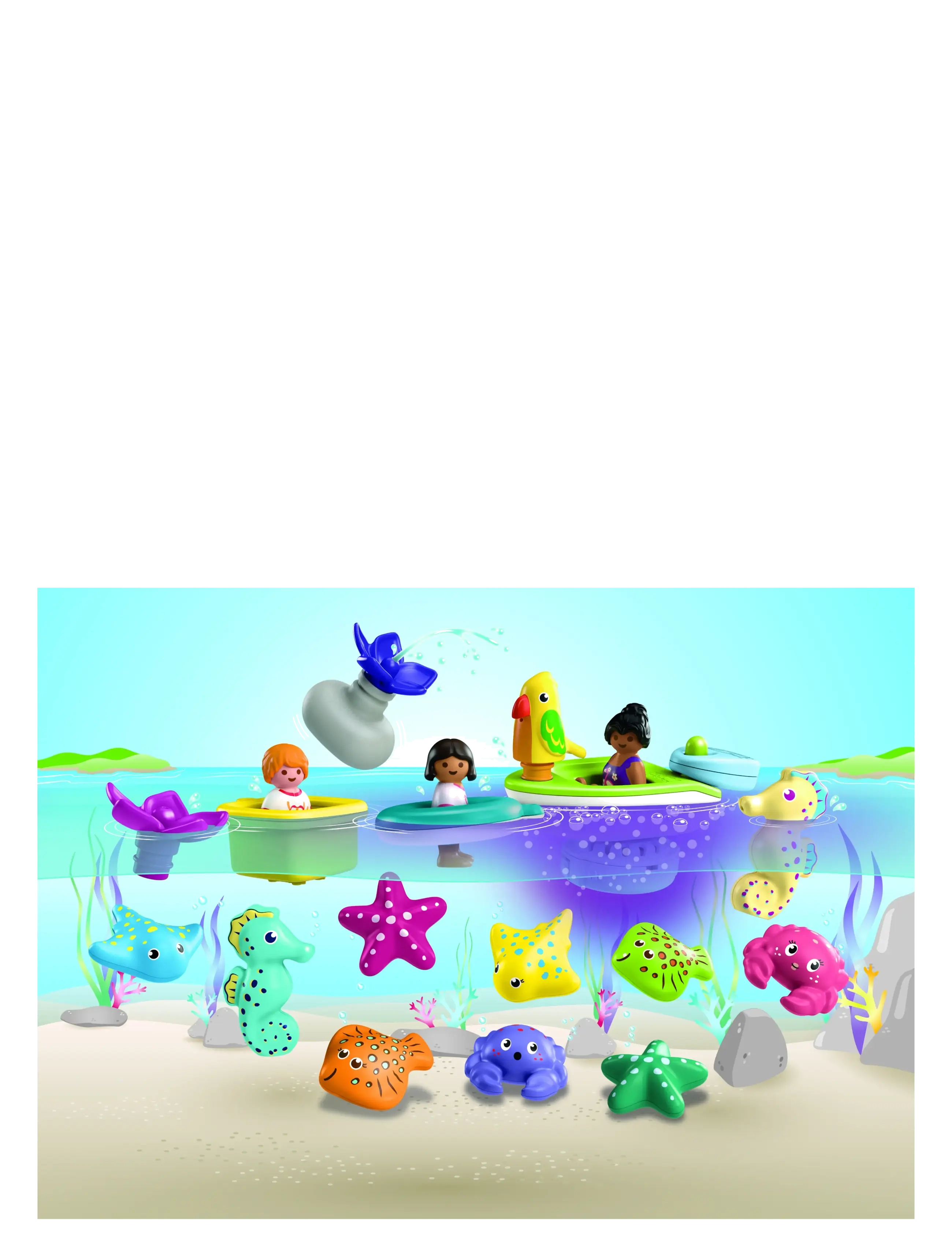 PLAYMOBIL - JUNIOR & Tinti: Colourful Bath - bada - multicolored - 5