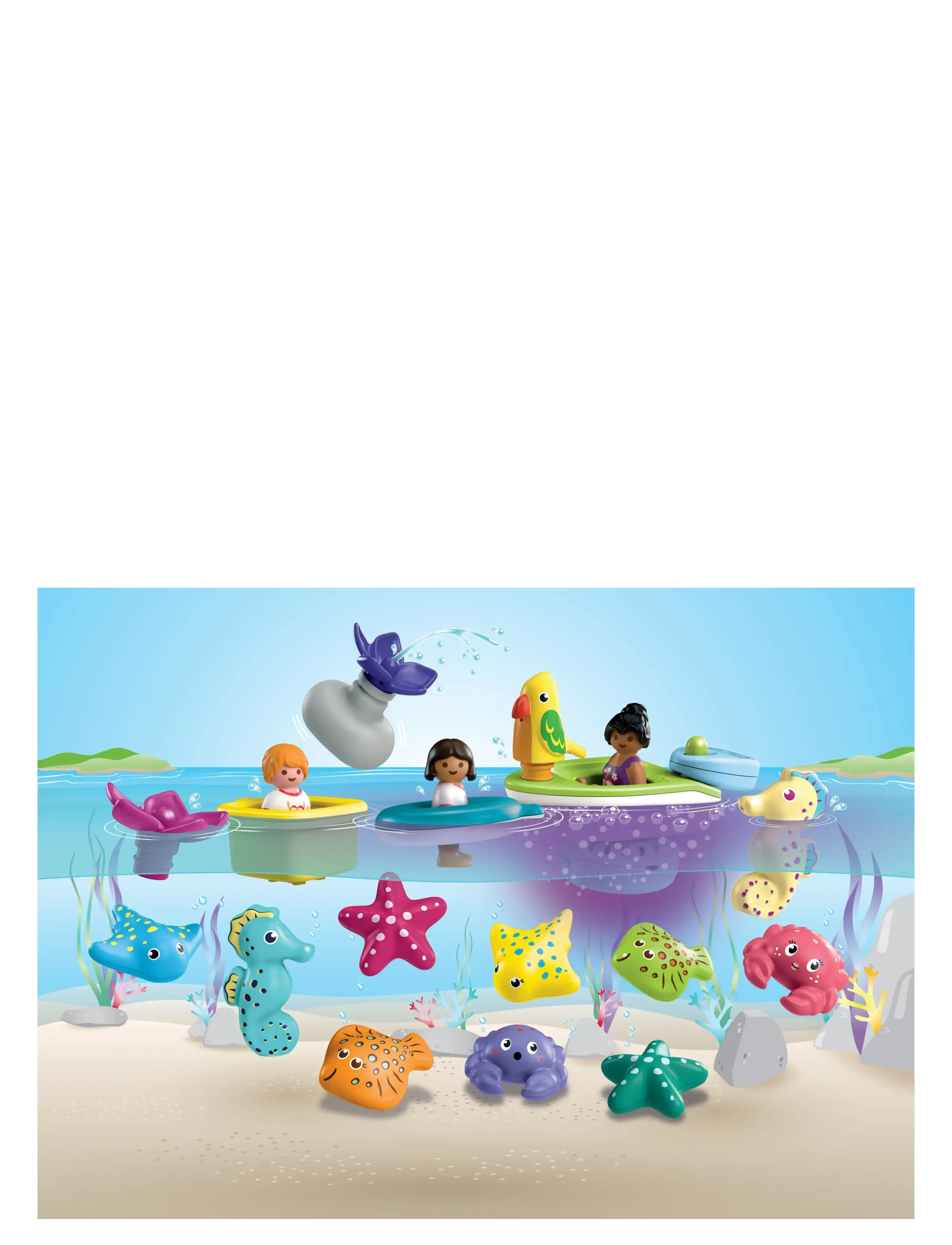 PLAYMOBIL - JUNIOR & Tinti: Colourful Bath - badespielzeug - multicolored - 5
