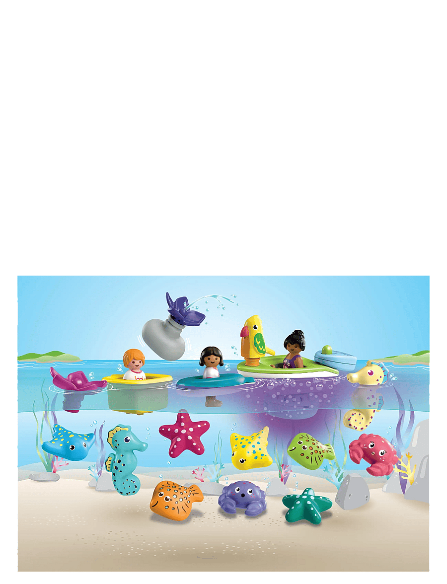 PLAYMOBIL - JUNIOR & Tinti: Colourful Bath - badespielzeug - multicolored - 5