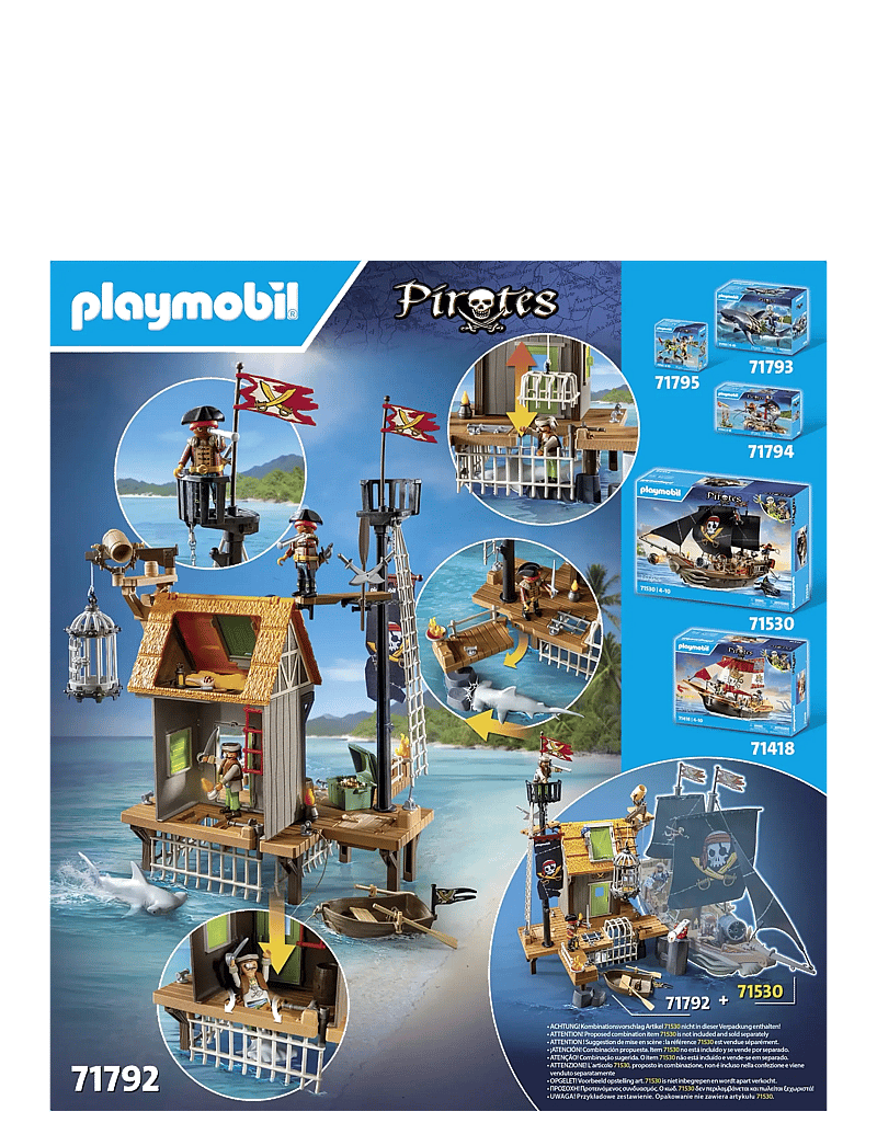 PLAYMOBIL - Pirate Harbor - playmobil pirates - multicolored - 4