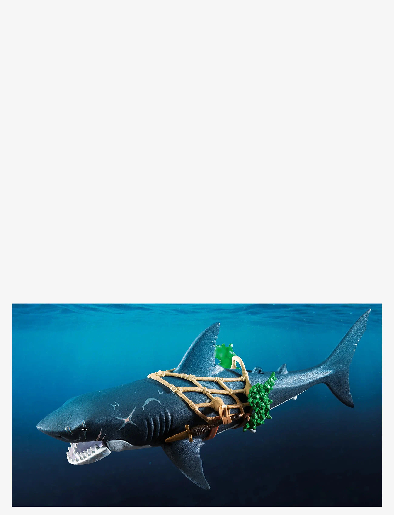 PLAYMOBIL - Giant Shark with Pirate - playmobil pirates - multicolored - 4