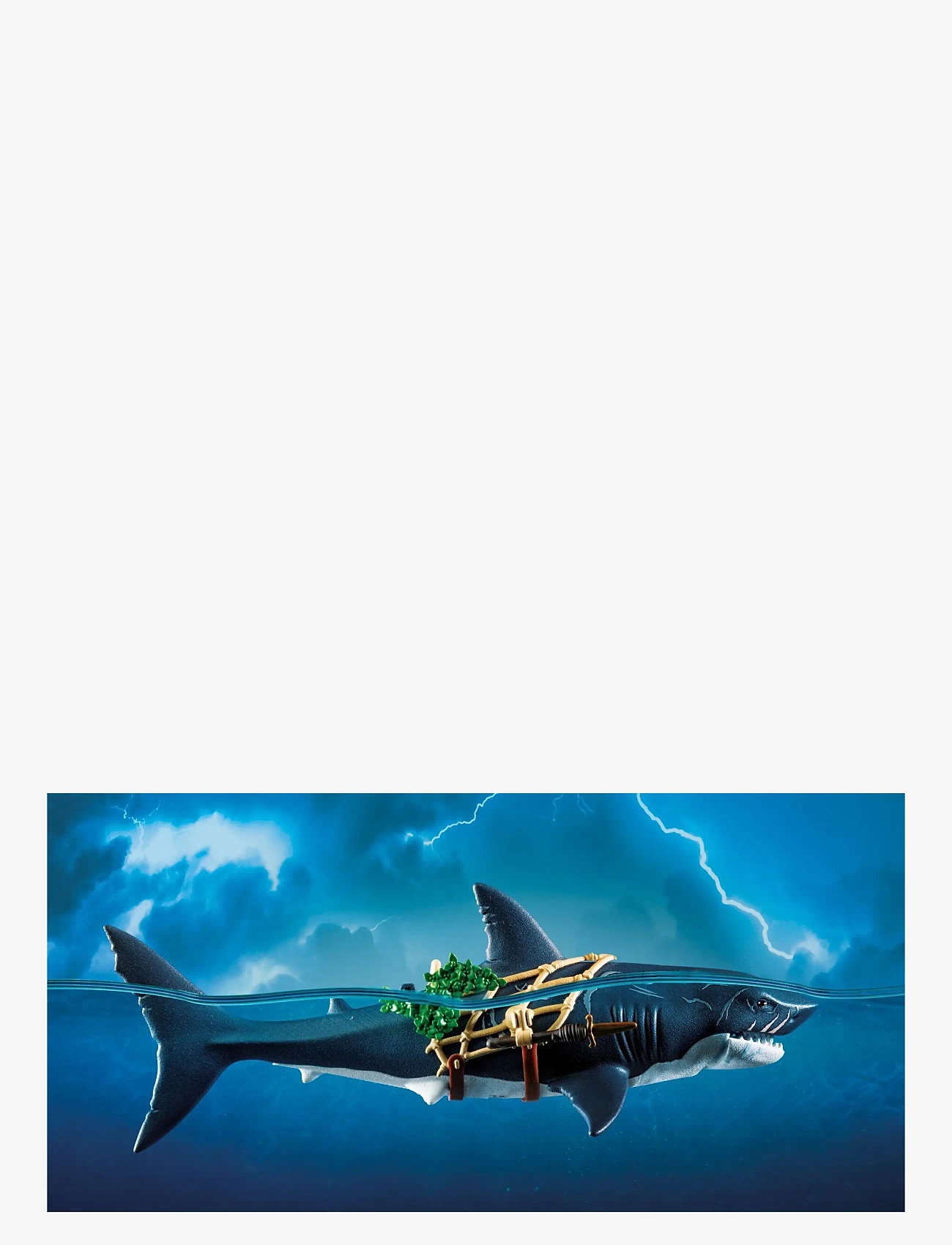 PLAYMOBIL - Giant Shark with Pirate - playmobil pirates - multicolored - 5