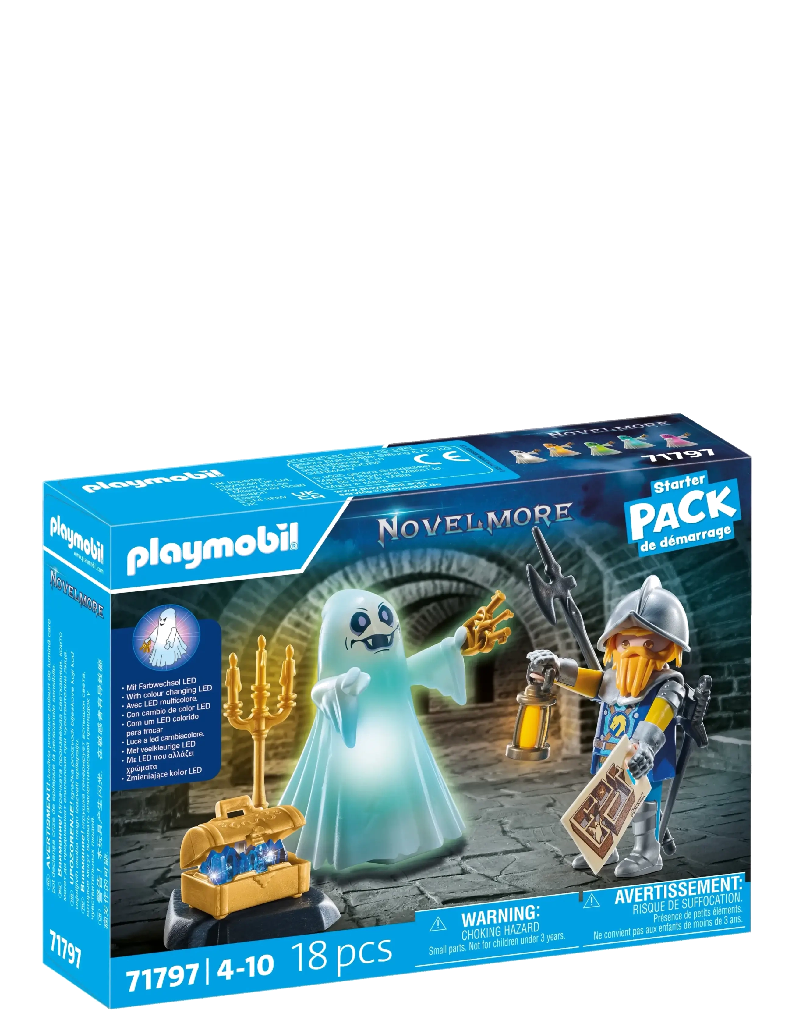 PLAYMOBIL - Starter Pack Ghost and Novelmore Knight - multicolored - 1