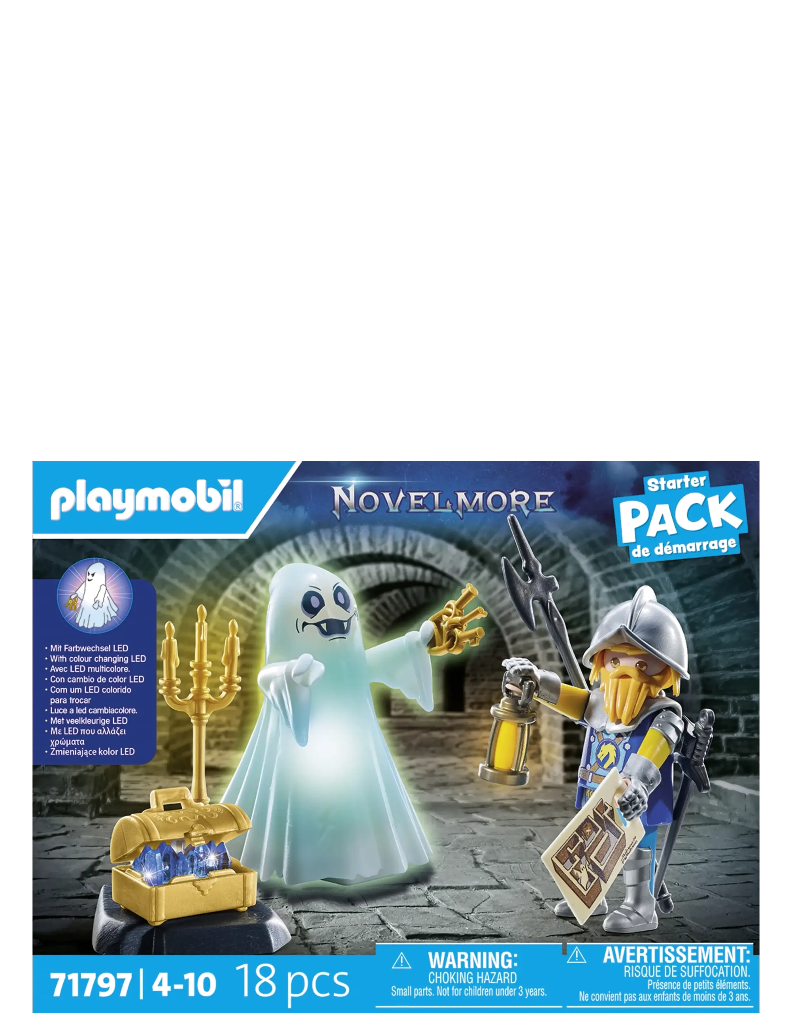 PLAYMOBIL - Starter Pack Ghost and Novelmore Knight - multicolored - 2