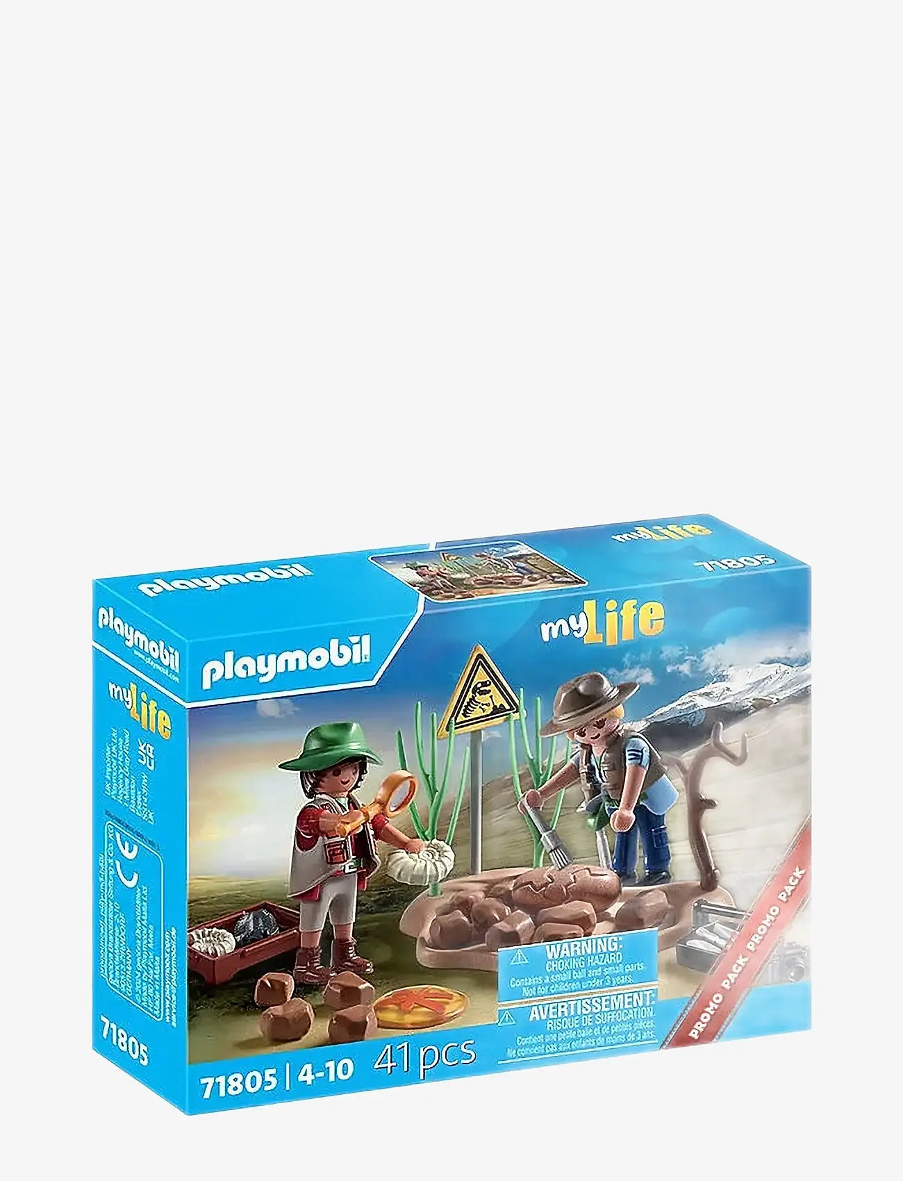 PLAYMOBIL - Paleontology Dig - playmobil figures - multicolored - 0