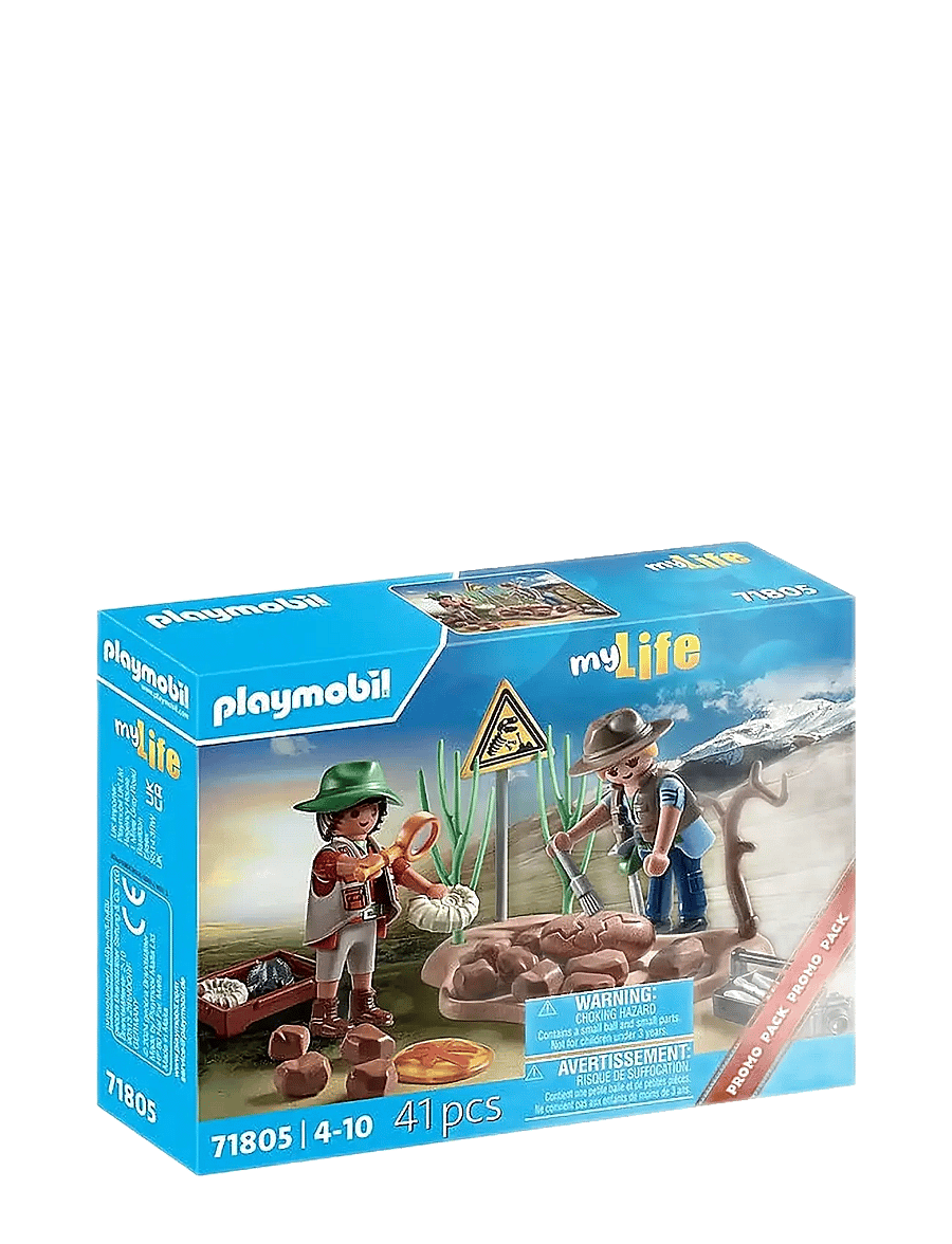 PLAYMOBIL - Paleontology Dig - playmobil figures - multicolored - 0