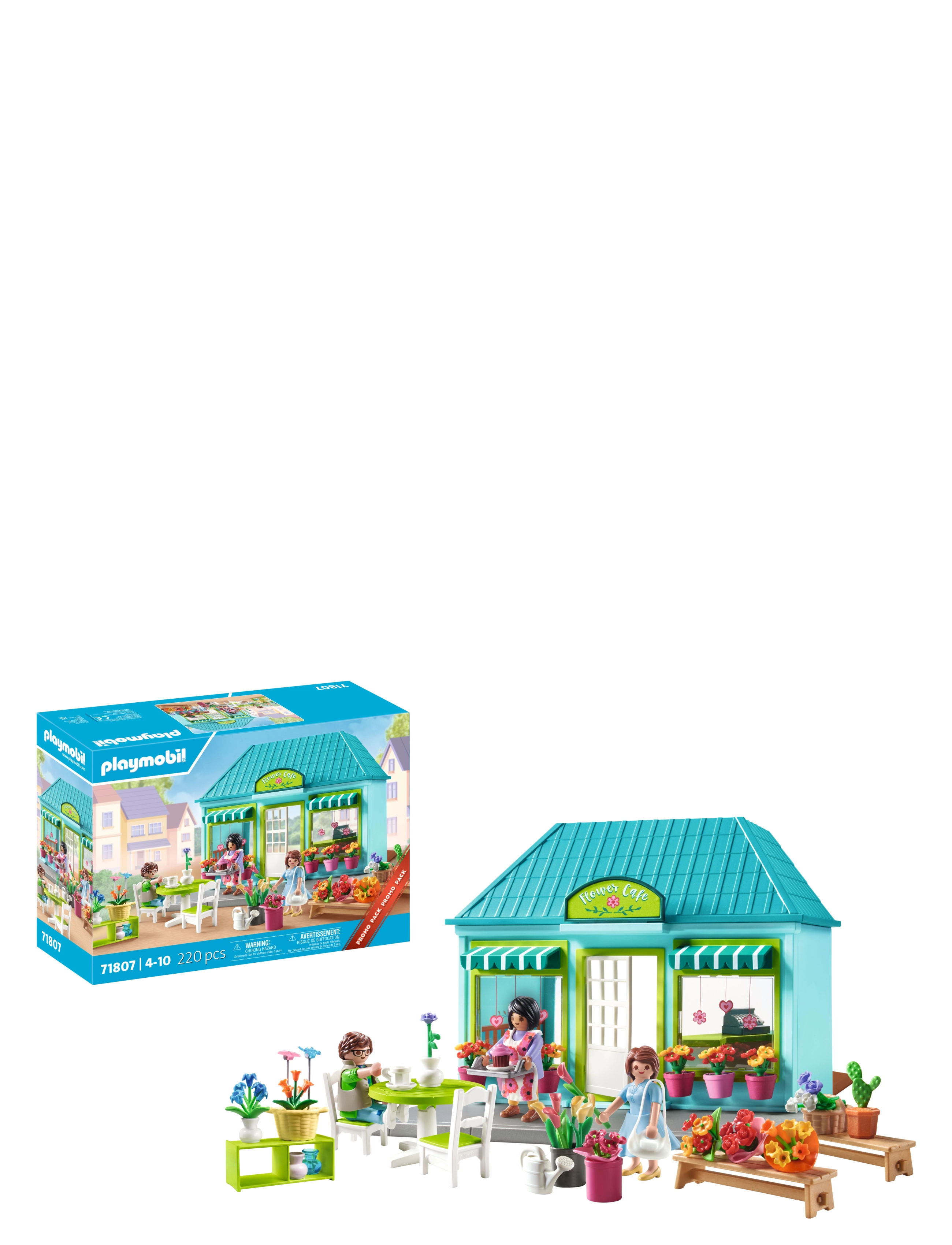 PLAYMOBIL Blomsterbutik, Børn, Playmobil My Life, Multi/mønstret, Str: ONE SIZE