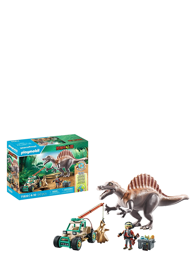 PLAYMOBIL - Spinosaurus Attack - playmobil dino rise - multicolored - 0