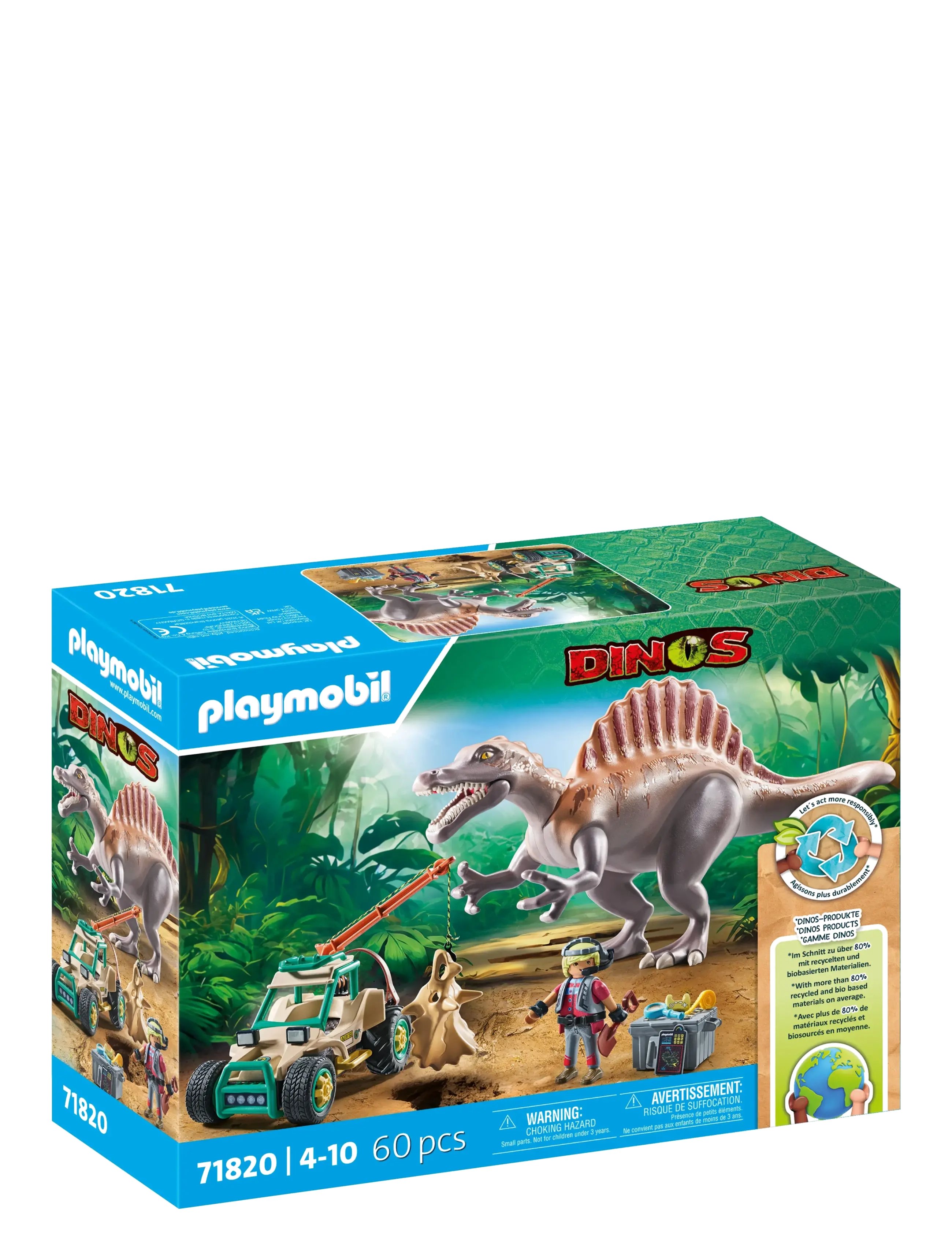 PLAYMOBIL - Spinosaurus Attack - fødselsdagsgaver - multicolored - 2