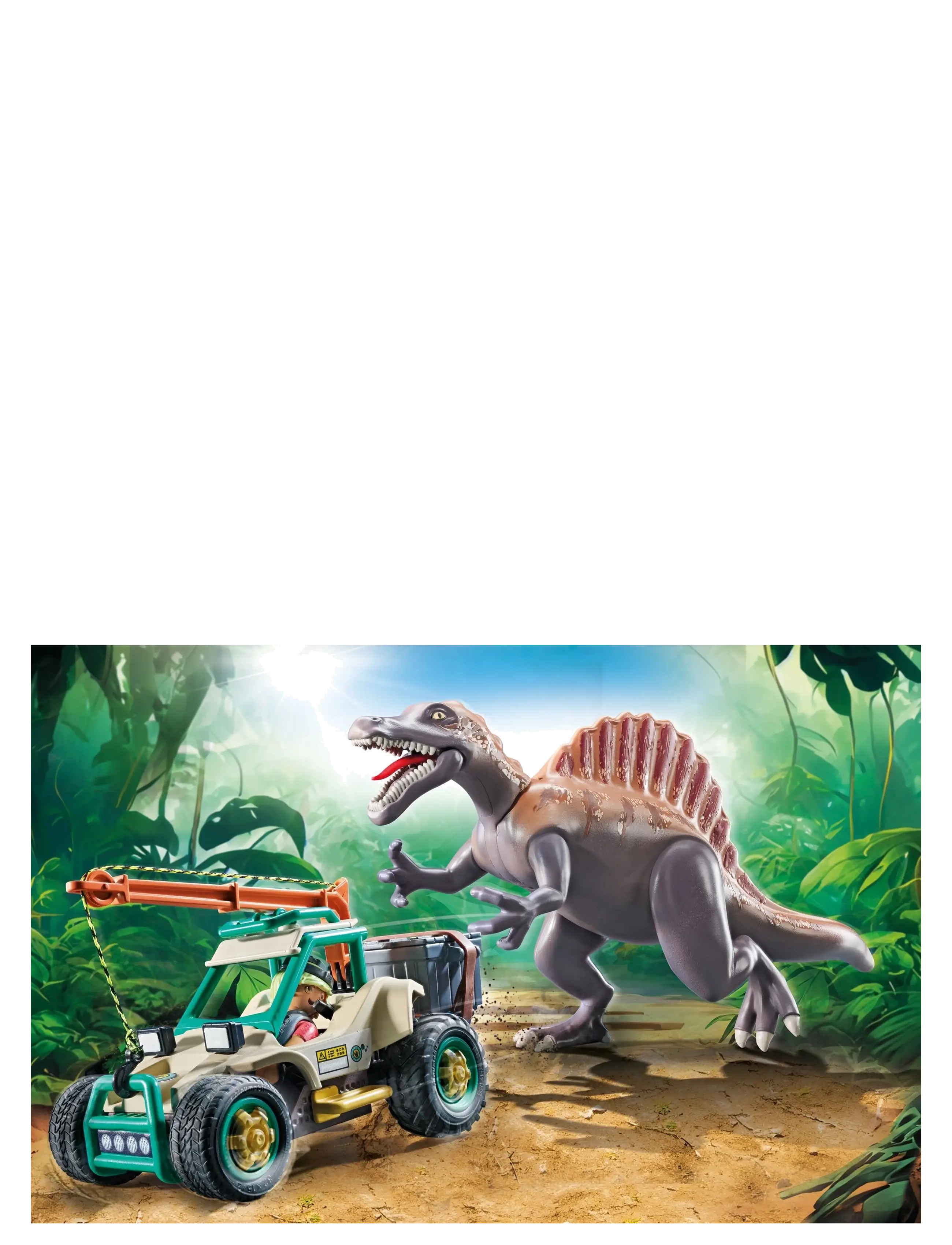 PLAYMOBIL - Spinosaurus Attack - fødselsdagsgaver - multicolored - 5