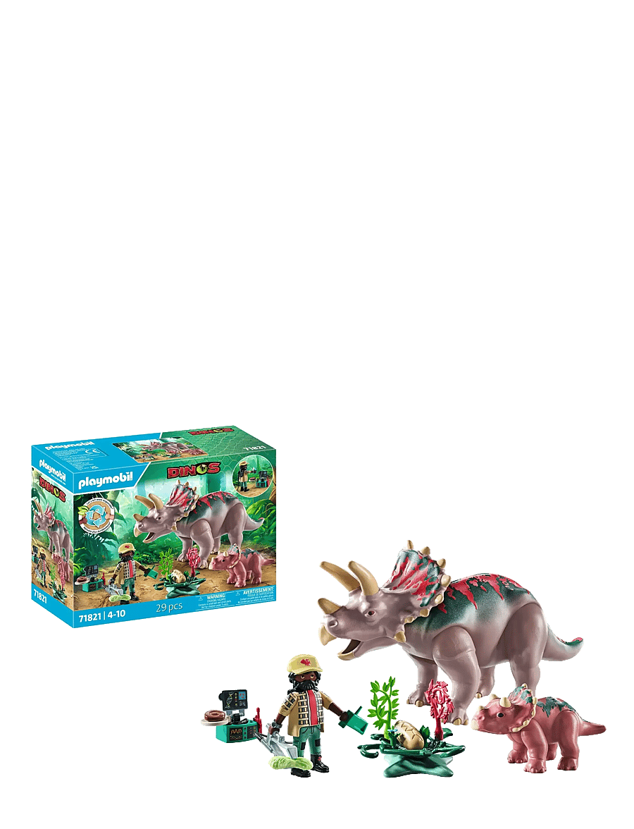 PLAYMOBIL - Triceratops Family - multicolored - 0