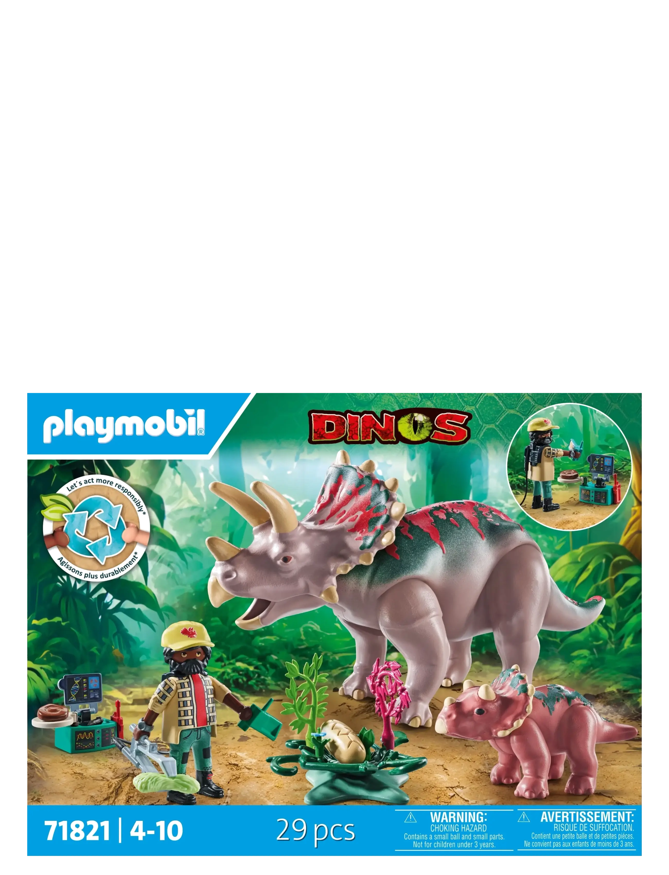 PLAYMOBIL - Triceratops Family - multicolored - 1