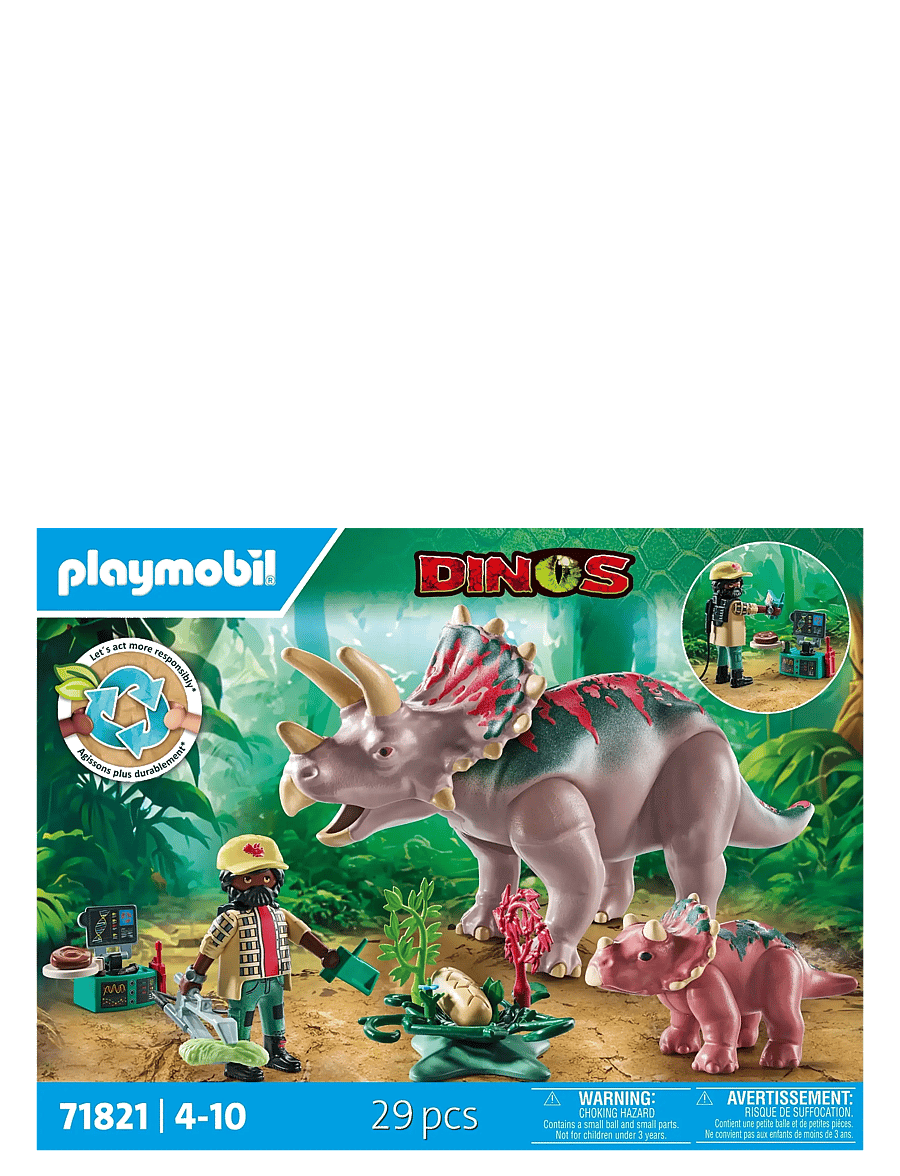 PLAYMOBIL - Triceratops Family - multicolored - 1