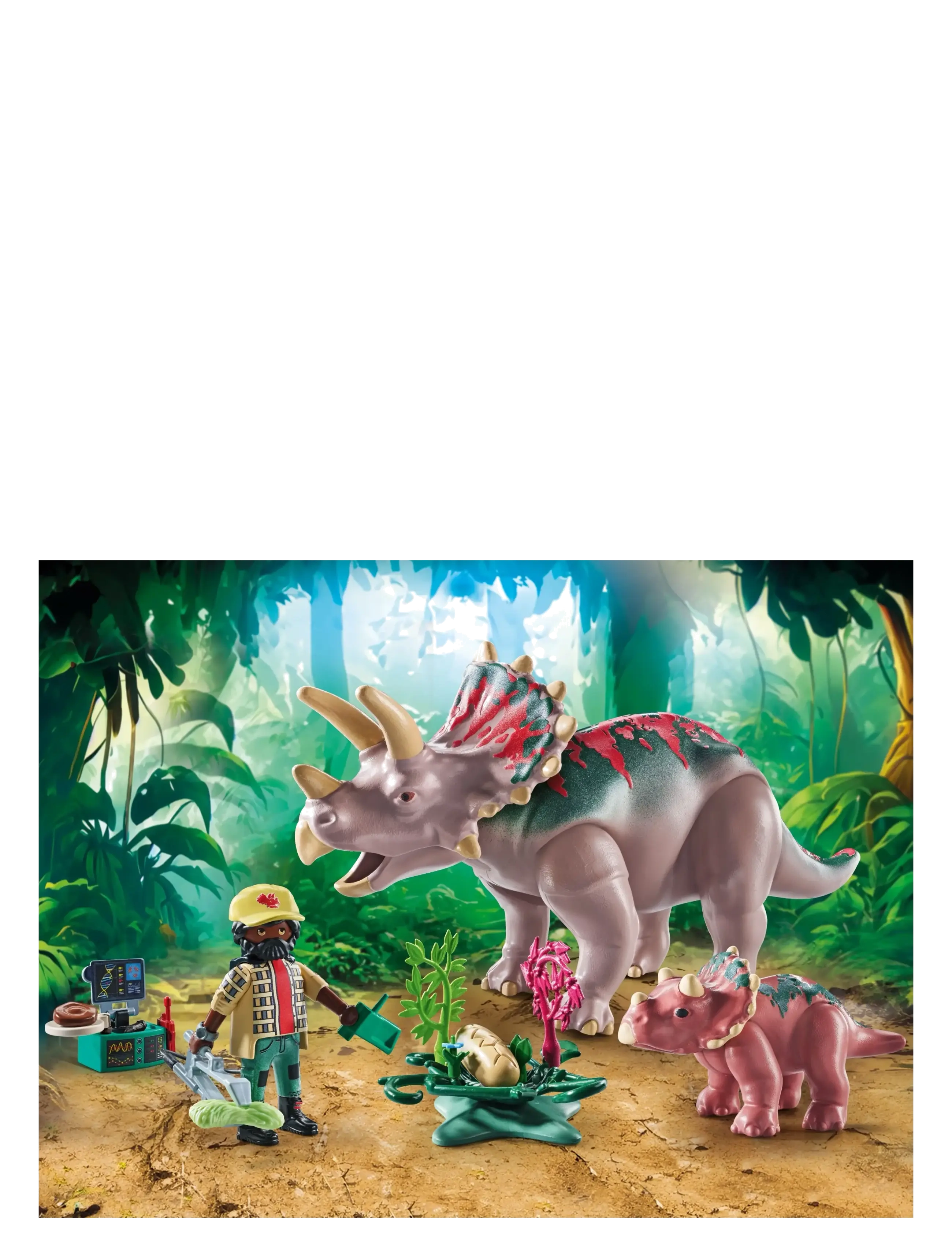 PLAYMOBIL - Triceratops Family - multicolored - 4