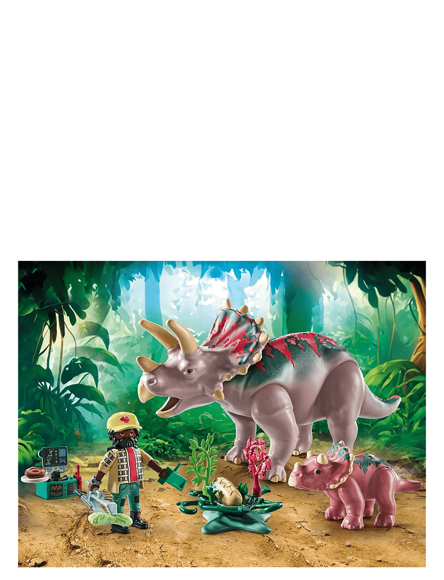 PLAYMOBIL - Triceratops Family - multicolored - 4