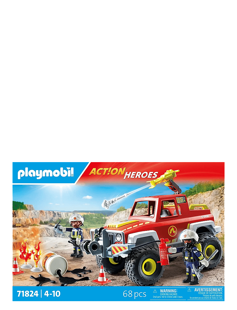 PLAYMOBIL - Firefighting Truck - playmobil action heroes - multicolored - 2