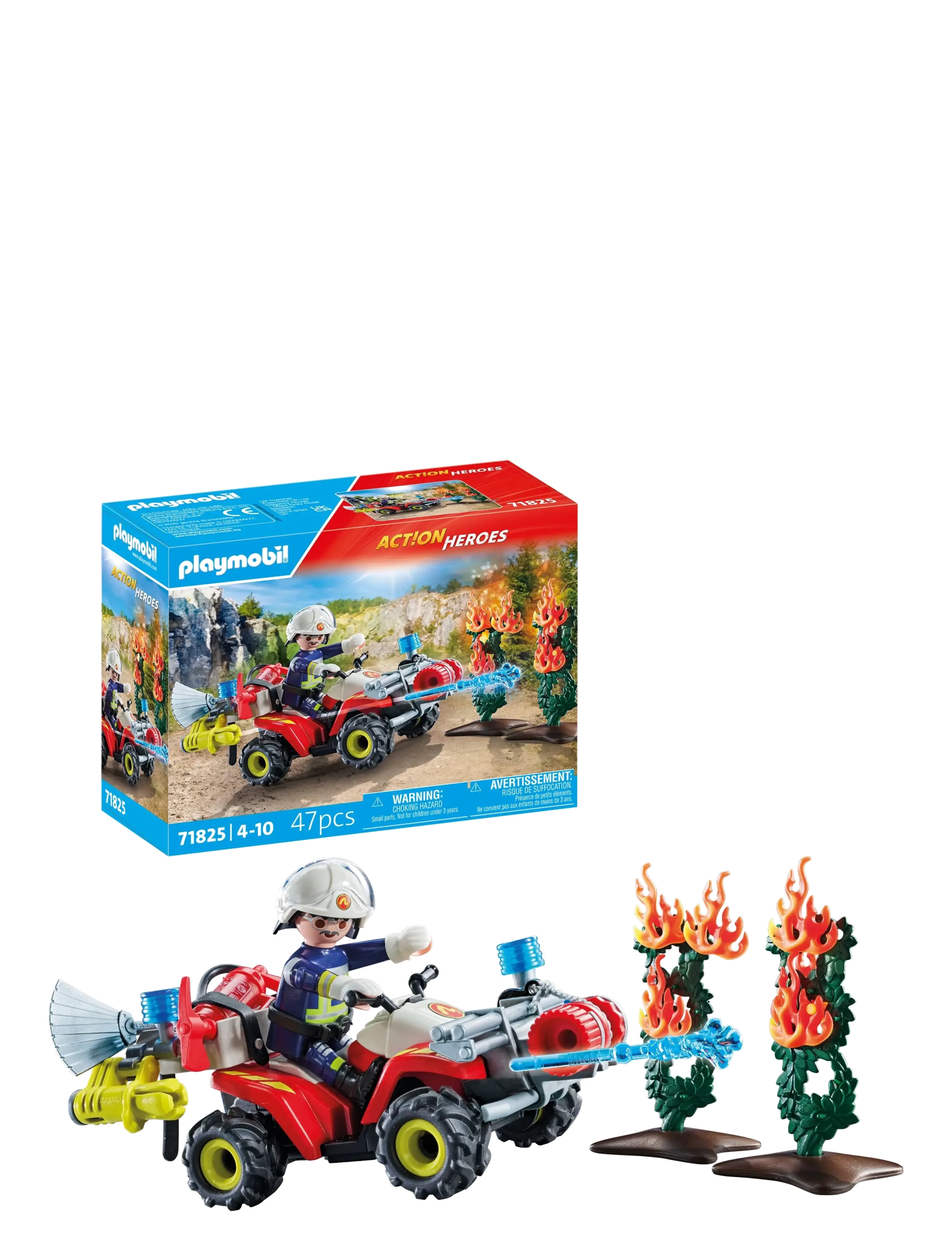 PLAYMOBIL - Brandslukningsquad - playmobil action heroes - multicolored - 2