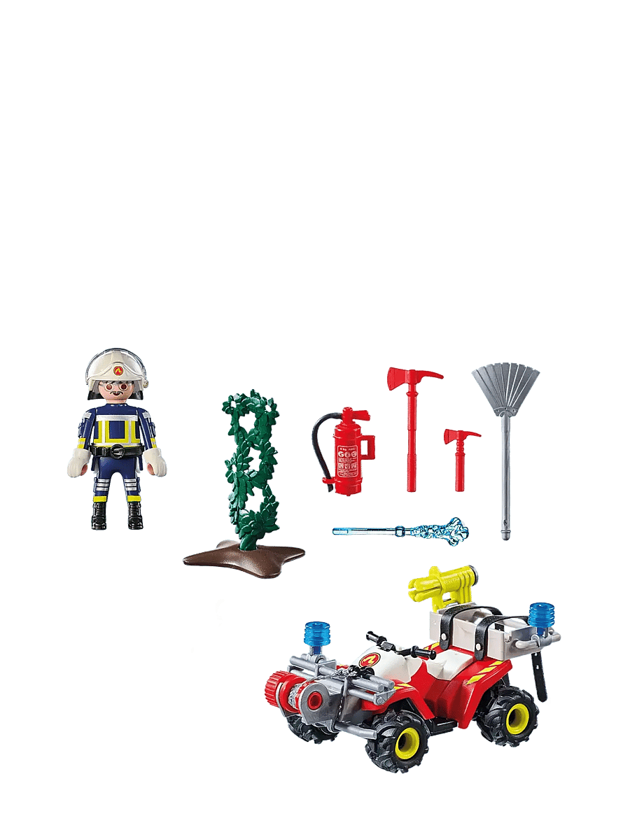 PLAYMOBIL - Firefighting Quad - multicolored - 3