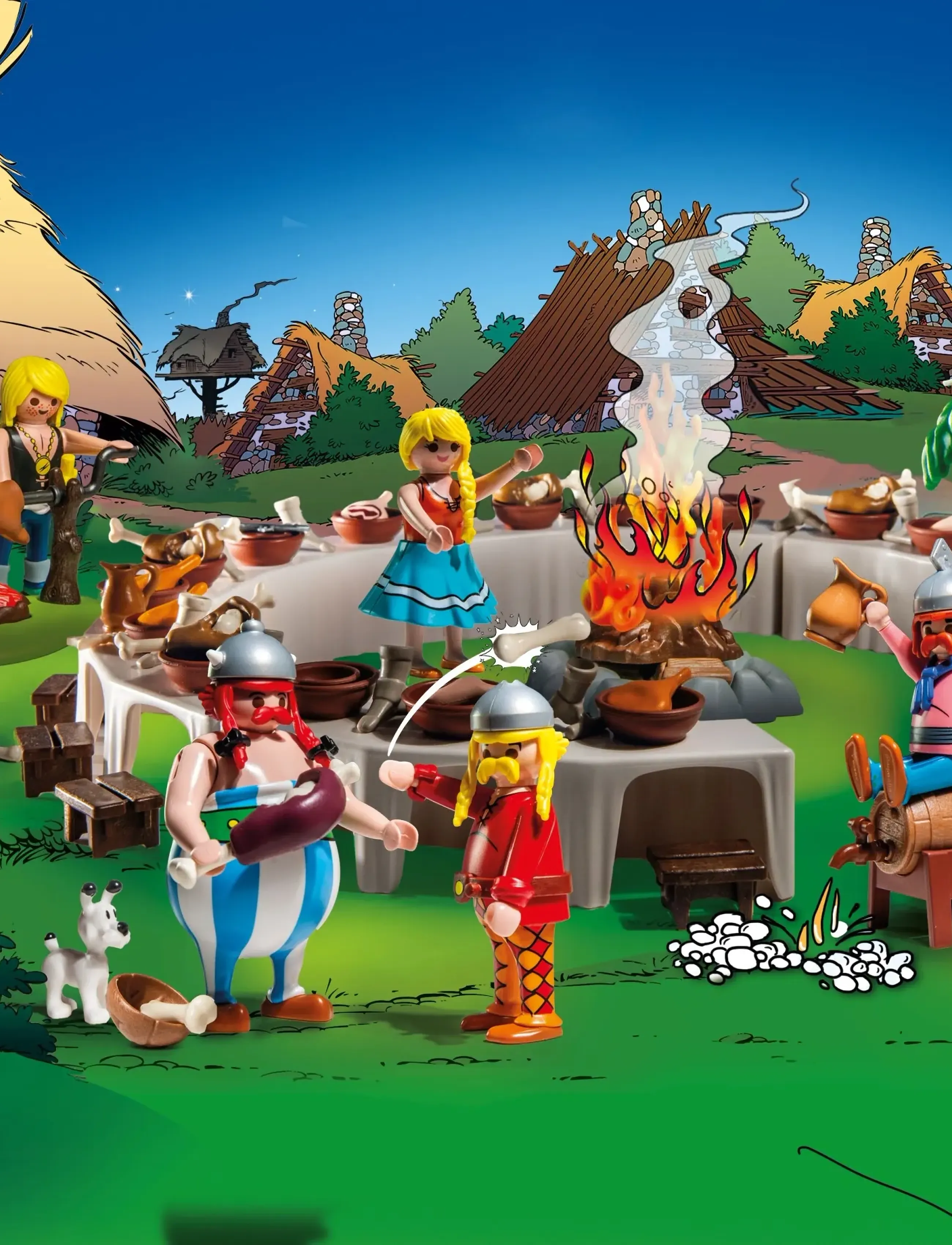 PLAYMOBIL - Asterix: The village banquet - multicolored - 0