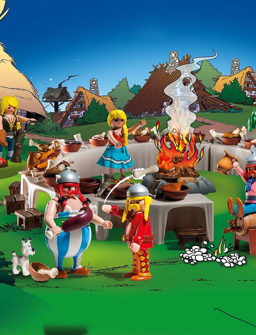 PLAYMOBIL - Asterix: The village banquet - multicolored - 0