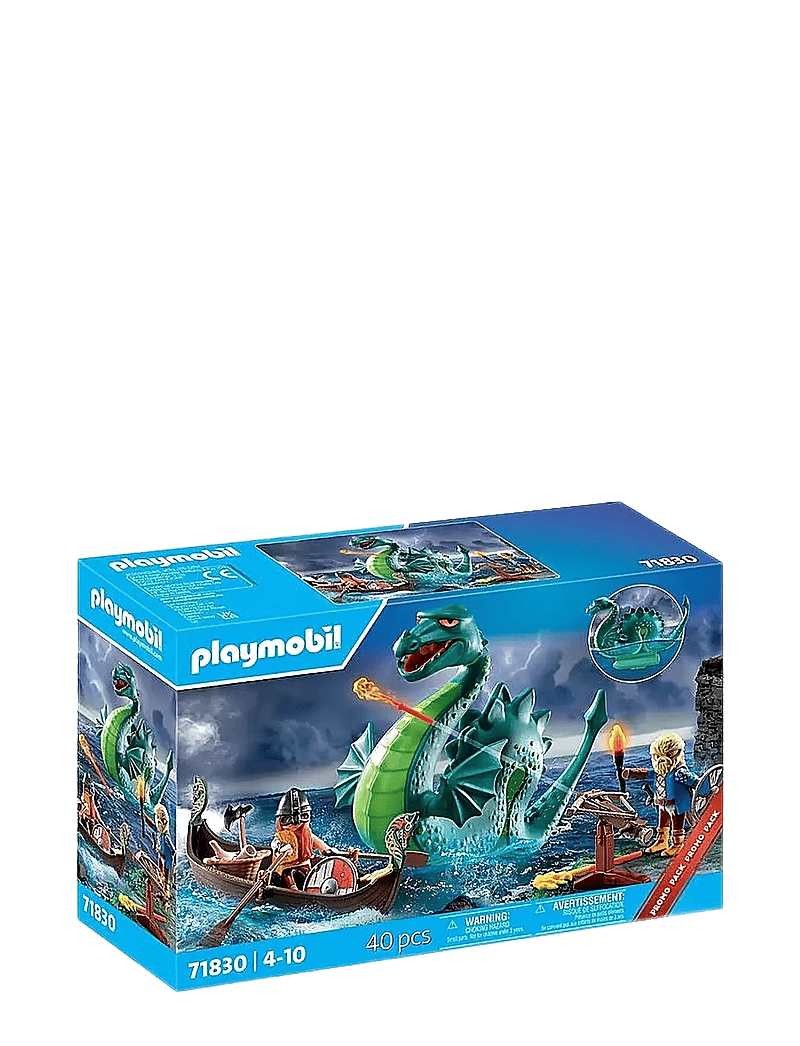 PLAYMOBIL - Vikings with Sea Monster - playmobil figures - multicolored - 0