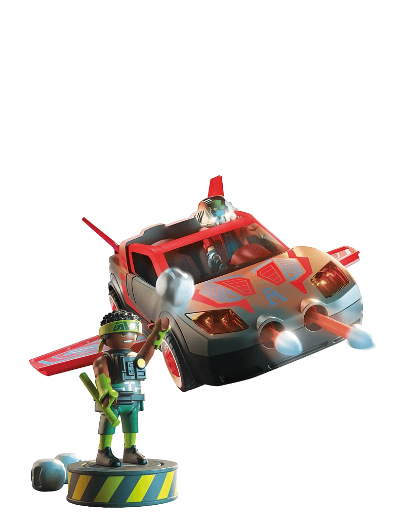PLAYMOBIL - Hero with Vehicle - playmobil action heroes - multicolored - 0