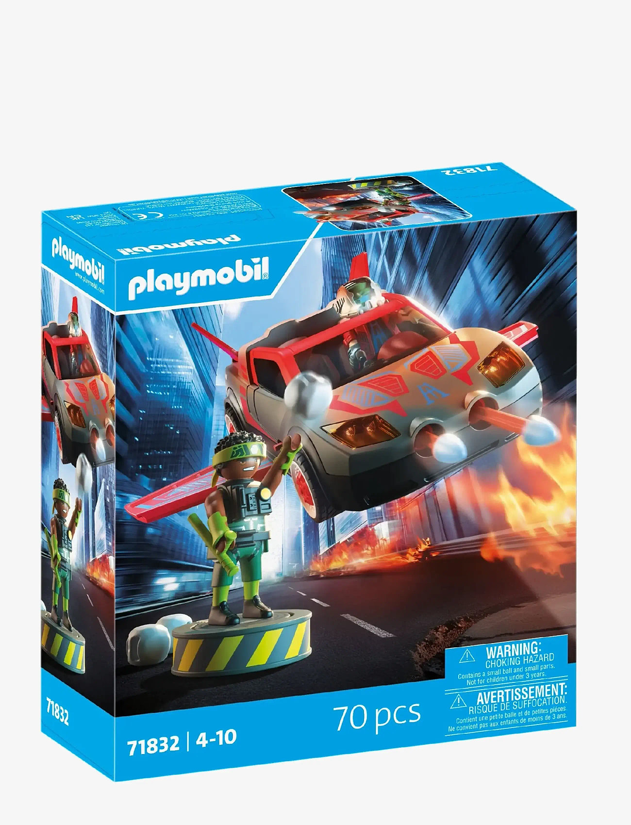 PLAYMOBIL - Hero with Vehicle - playmobil action heroes - multicolored - 1