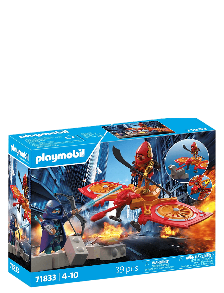 PLAYMOBIL - Hero Drone Fight with Evil Nin - playmobil action heroes - multicolored - 1