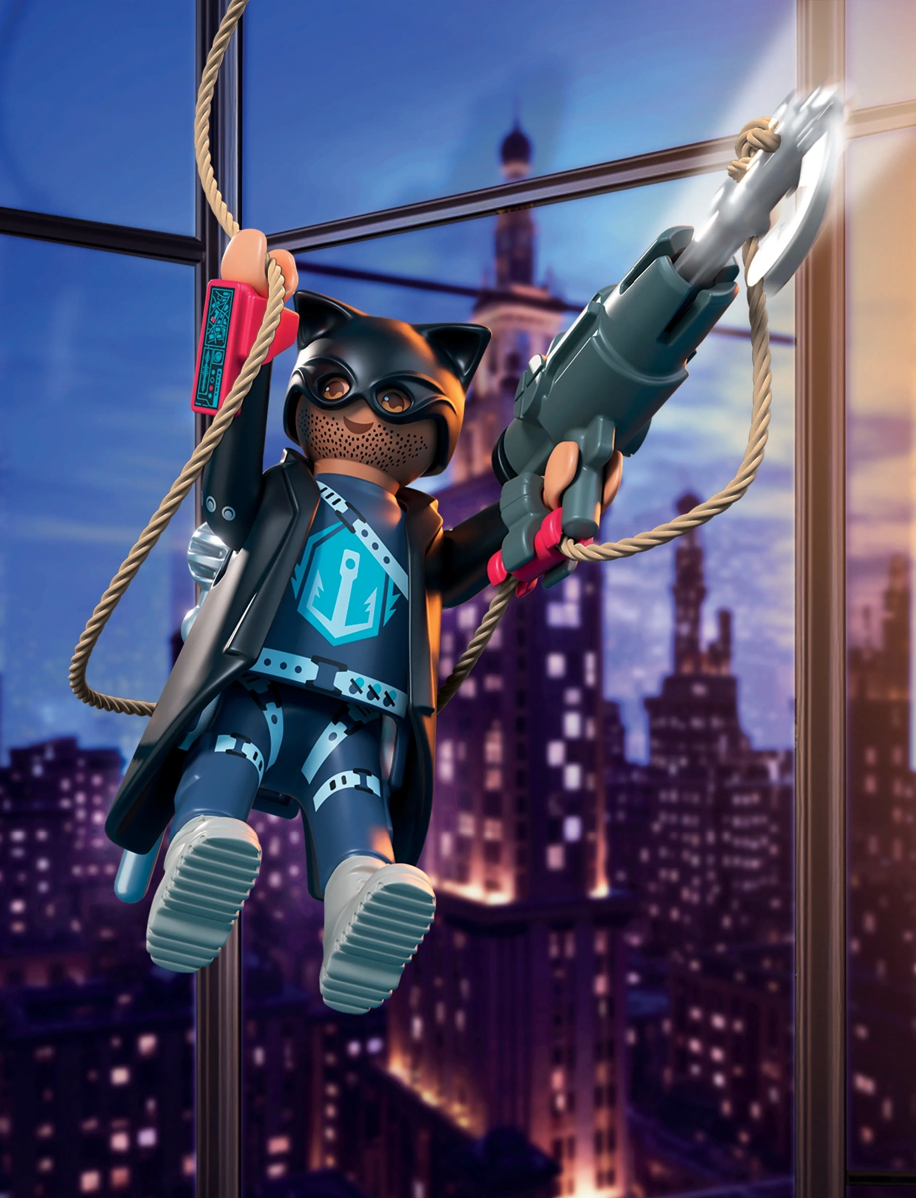 PLAYMOBIL - Shadow Super Hero - playmobil action heroes - multicolored - 0