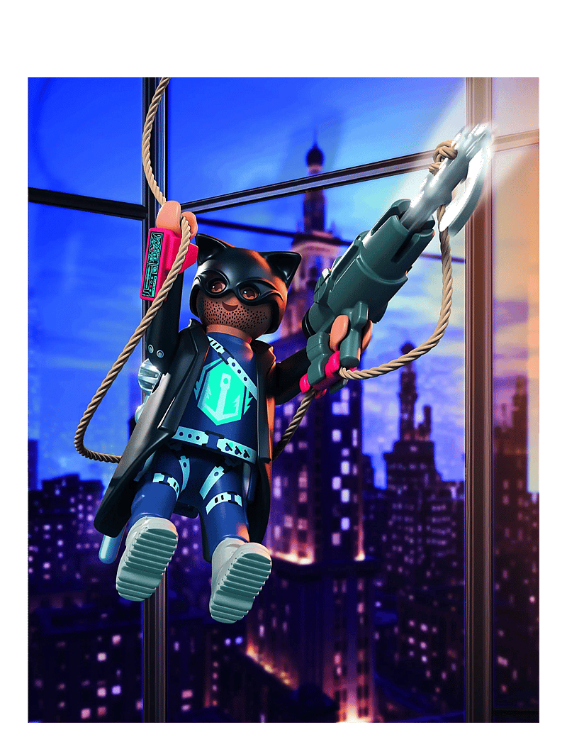 PLAYMOBIL - Shadow Super Hero - laveste priser - multicolored - 4