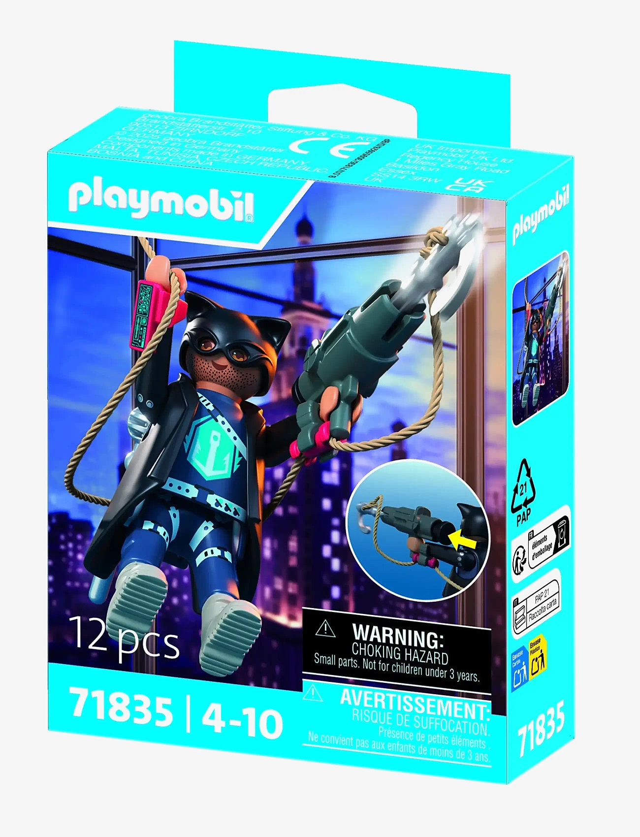 PLAYMOBIL - Shadow Super Hero - laveste priser - multicolored - 5