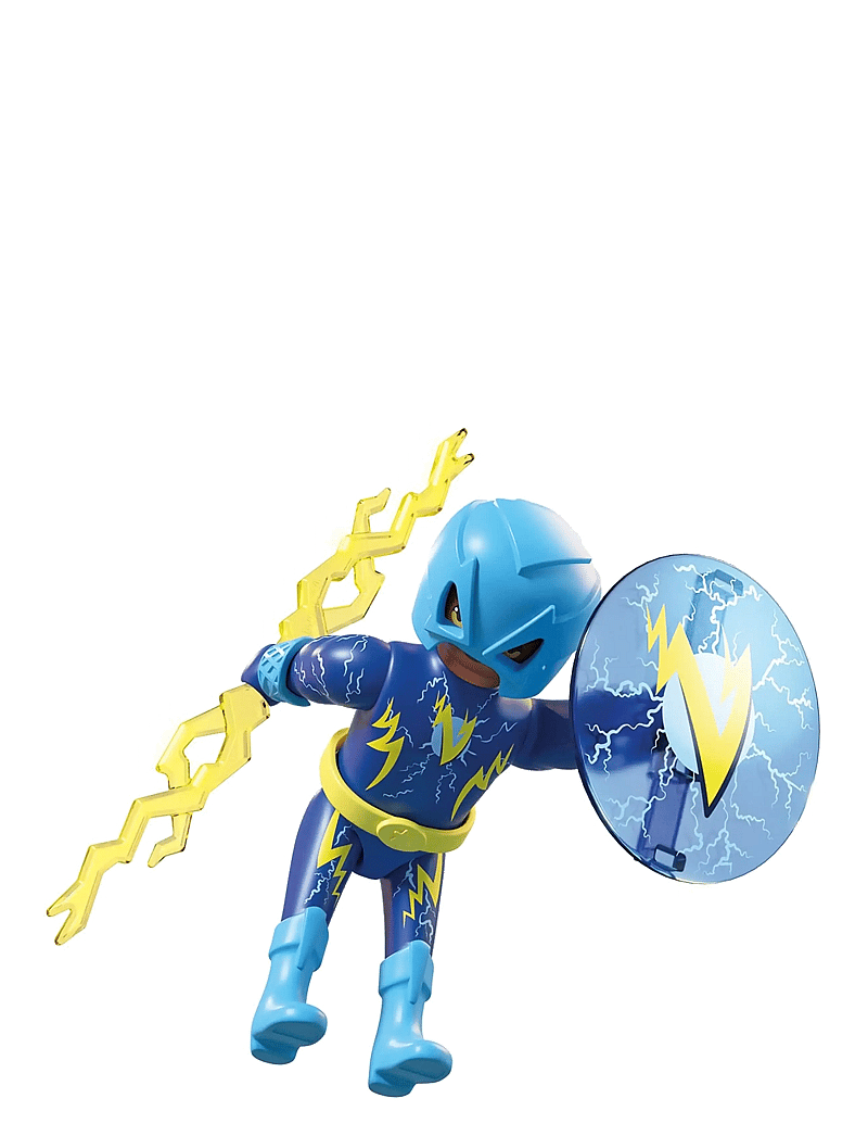 PLAYMOBIL - Lightning Super Hero - julegaver under 300kr - multicolored - 0