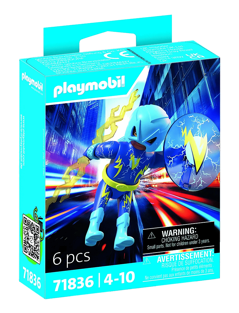PLAYMOBIL - Lightning Super Hero - laveste priser - multicolored - 2